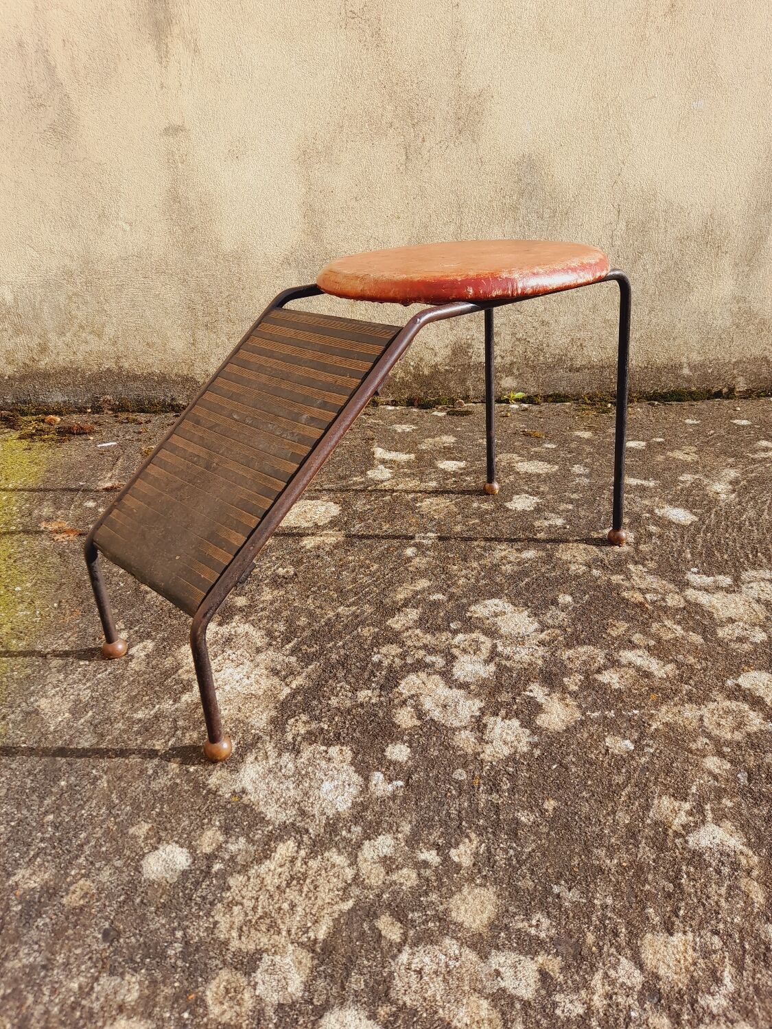 Vintage shoemaker stool
