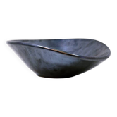 Decorative dishes or vintage ceramic grey glazed catchalls.