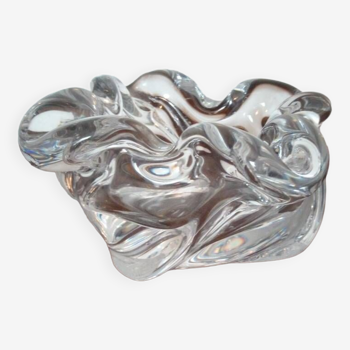 Lorraine crystal ashtray