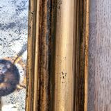 Antique Louis-Philippe mirror "Philomène" gold leaf