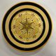 Ceramic plate HB Quimper with Breton decoration