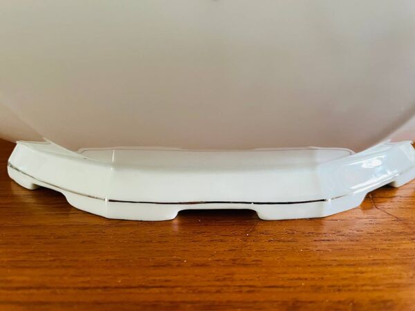 Soupière, Art Deco par Victoria China Tchécoslovaquie , 1920s