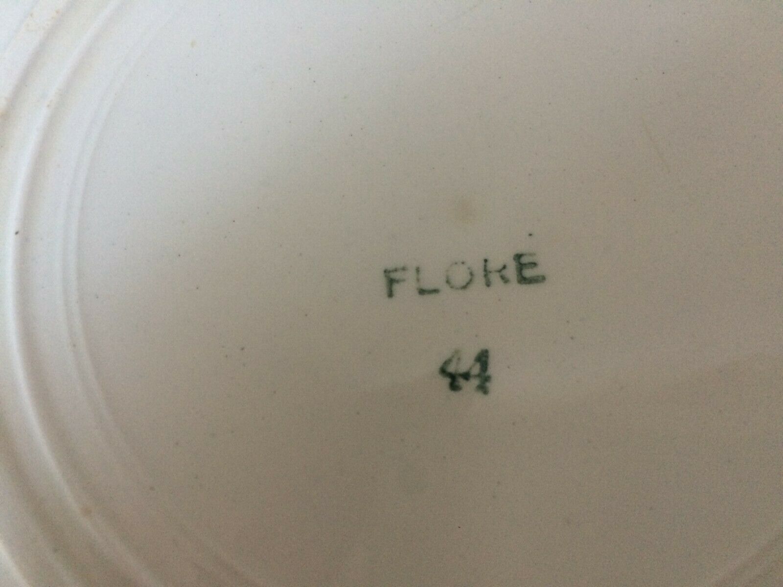 Set of 5 vintage half-hollow plates decoration flora