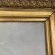 Old Oil Painting Canvas Swiss School Mountain Lake Shepherd Signed