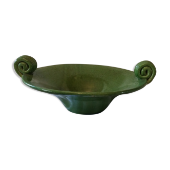 Sandstone fruit bowl stamped Vallauris