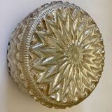 Vintage iridescent amber ceiling