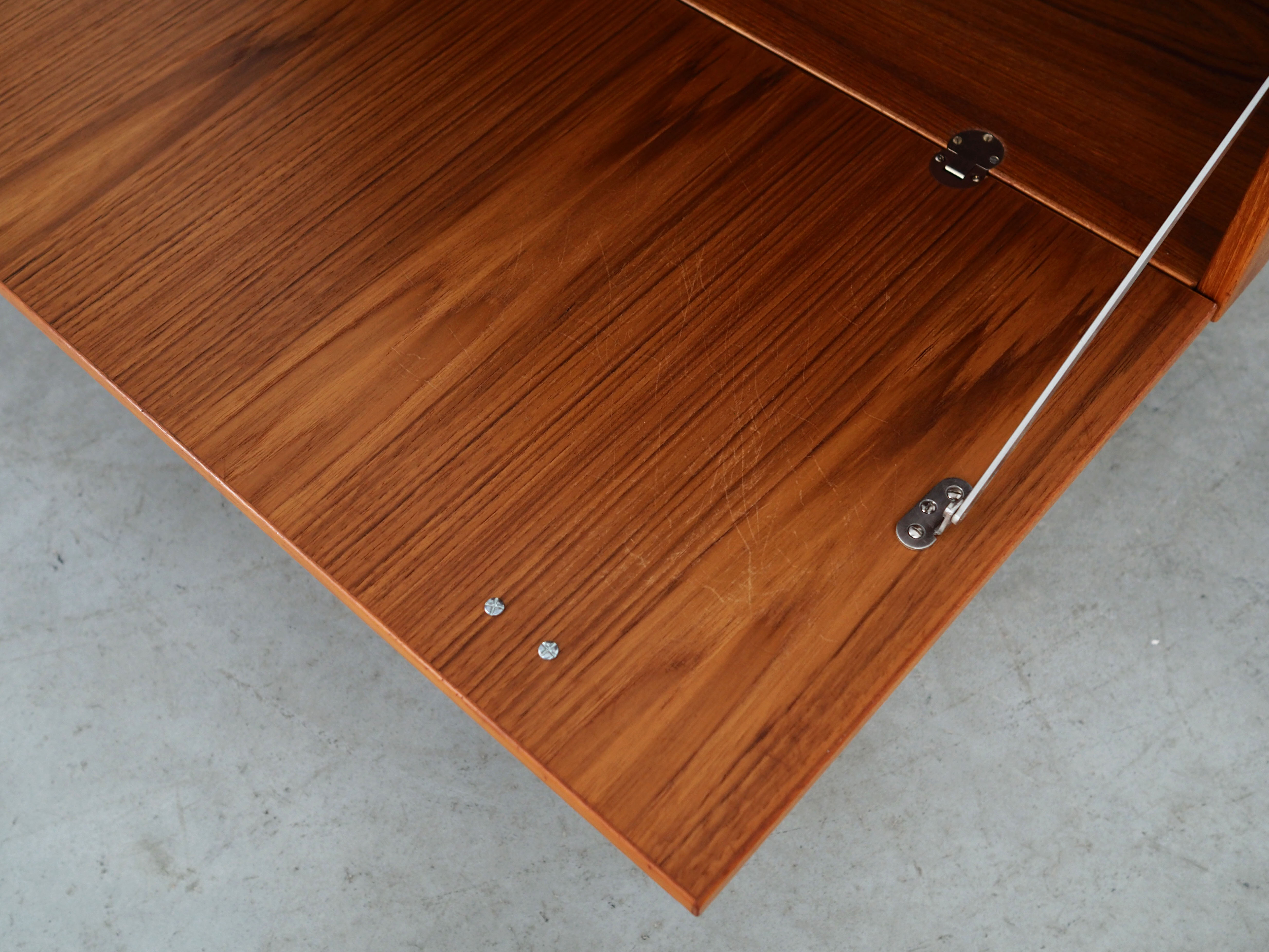 Teak bookcase, Danish design, 1970s, production: Denka