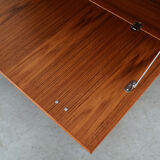 Teak bookcase, Danish design, 1970s, production: Denka