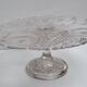 Chopped transparent pie dish