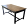 Industrial dining table (mango wood) for 6 people