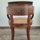 Fauteuil et Bureau en bois massif époque Louis Philippe.Vendu ensemble
