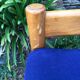 Duo de fauteuils vintage en hêtre lupton morton de john morton