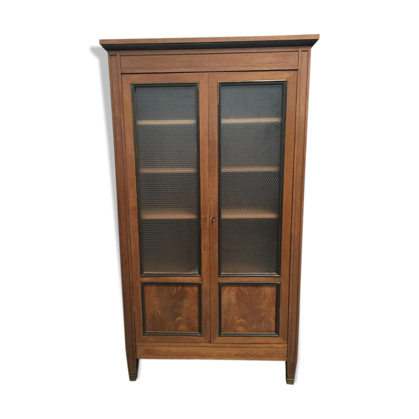 Two-door glass cabinet