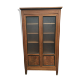 Two-door glass cabinet