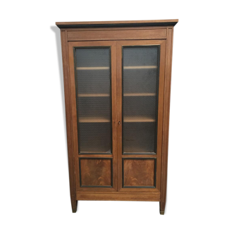 Two-door glass cabinet