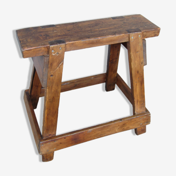 Rustic workshop stool