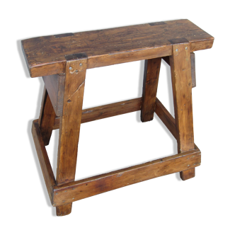 Rustic workshop stool