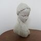 Buste " femme " en plâtre