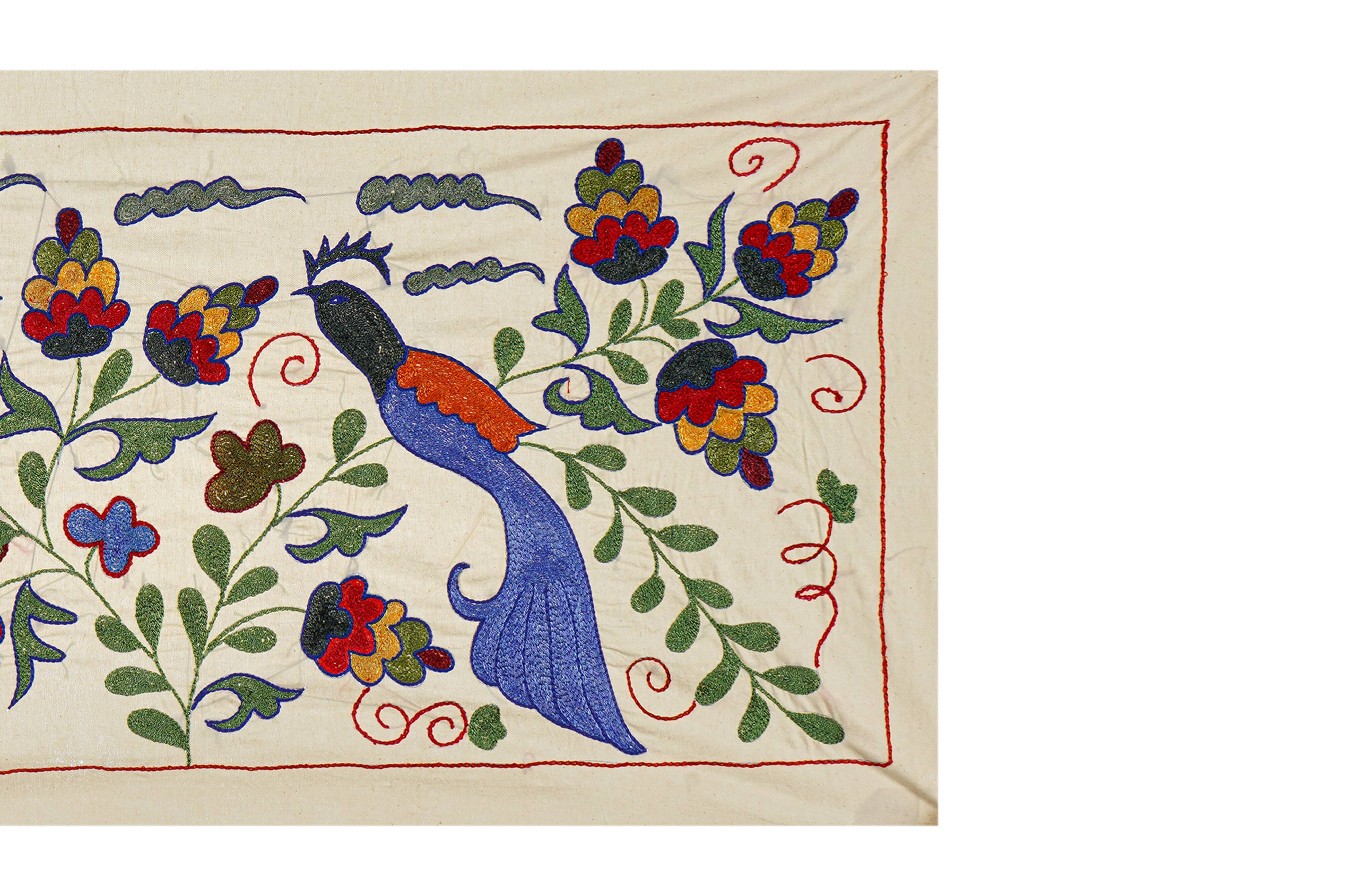 Vintage Turkish hand-knotted rug 46x90 cm