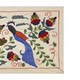 Vintage Turkish hand-knotted rug 46x90 cm