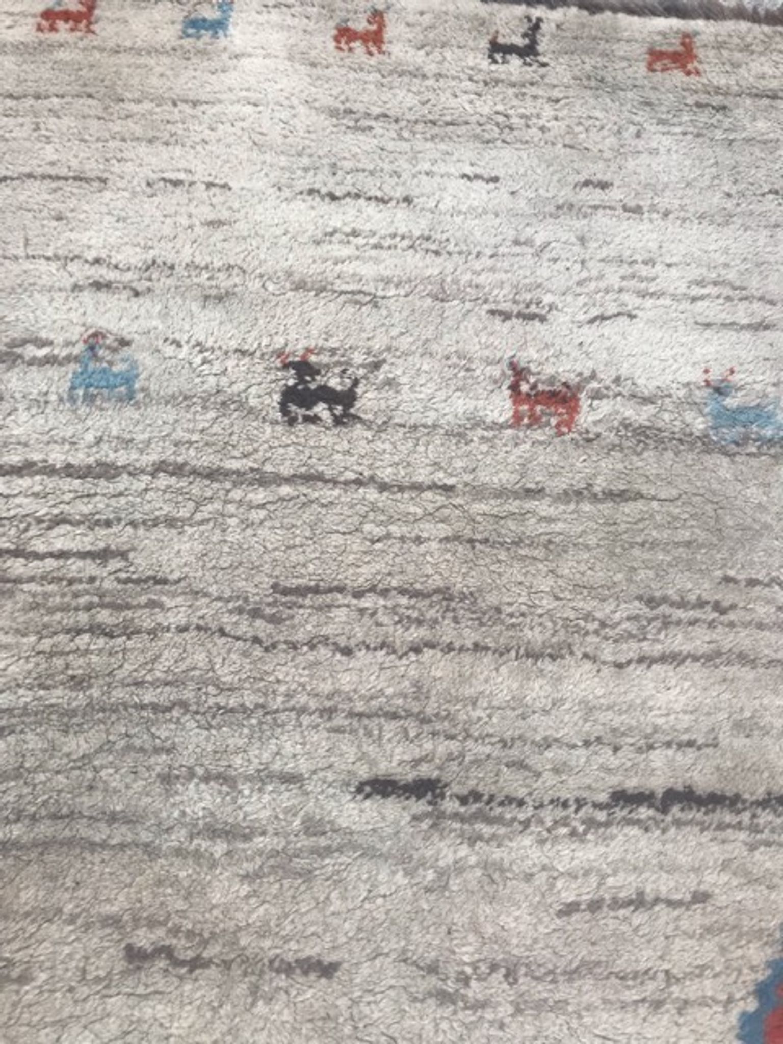 Persian rug Gabbeh handmade 215X300 cm