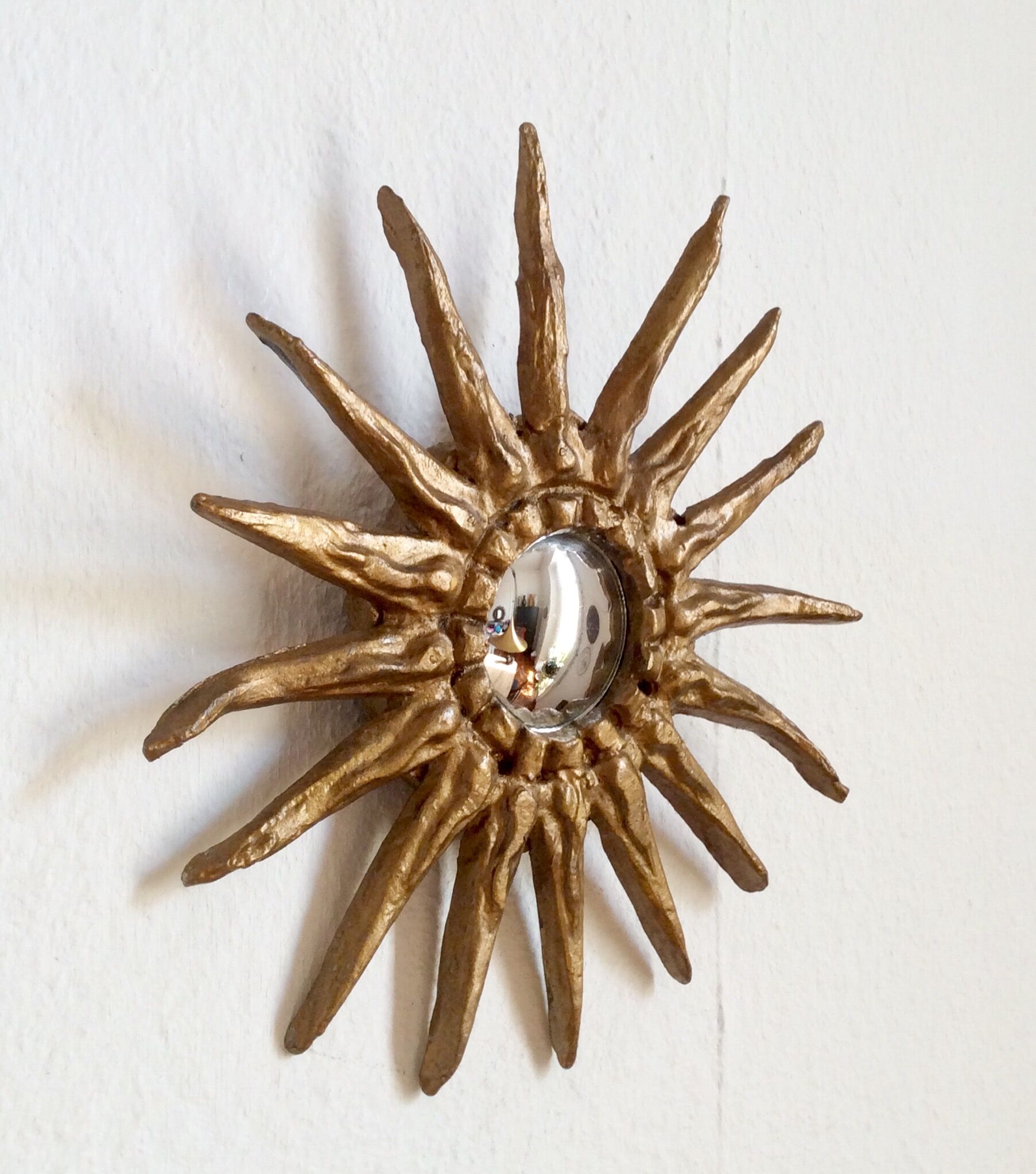 Sun witch eye mirror  23x23cm