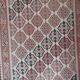 Large geometric kilim rug pure wool 160 x 290 cm