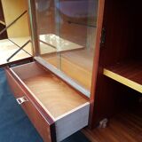 Mahogany, sycomore and brass sideboard, 1961