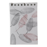 Original sage leaf print in vintage engraving style