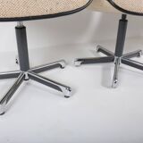 Set of 4 Strafor 451 armchairs by Randall Buck, 1970s