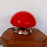 Red mushroom lamp