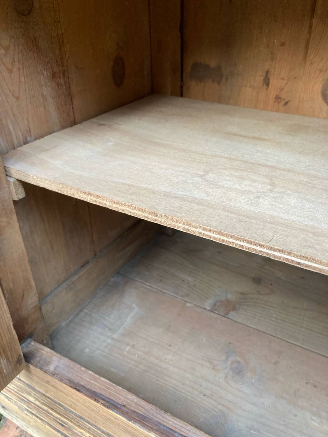 Vintage solid pine sideboard