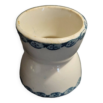 Earthenware diabolo egg cup early 20th century