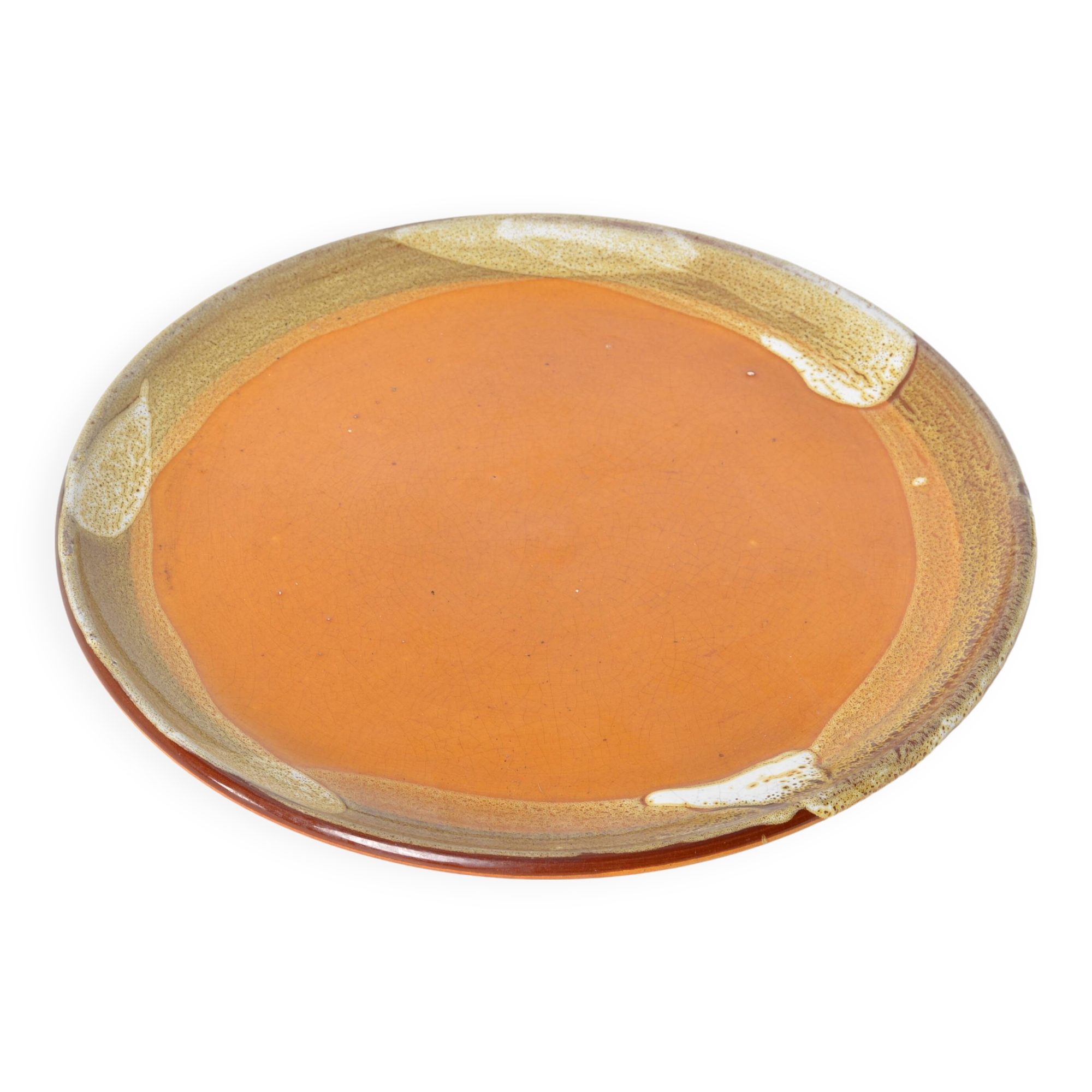 Vallauris F. Bongioanni terracotta plate