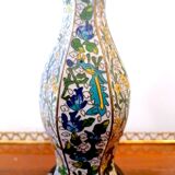 Soliflore vase in partitioned bronze China
