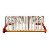 Vintage bec0 record holder for 50 vinyls