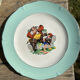Set of 8 dessert plates tales of Perrault