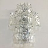 Kinkeldey glass wall lamp. 1970s