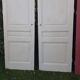 3 large old Haussmann-style wardrobe doors 19th century H260cm