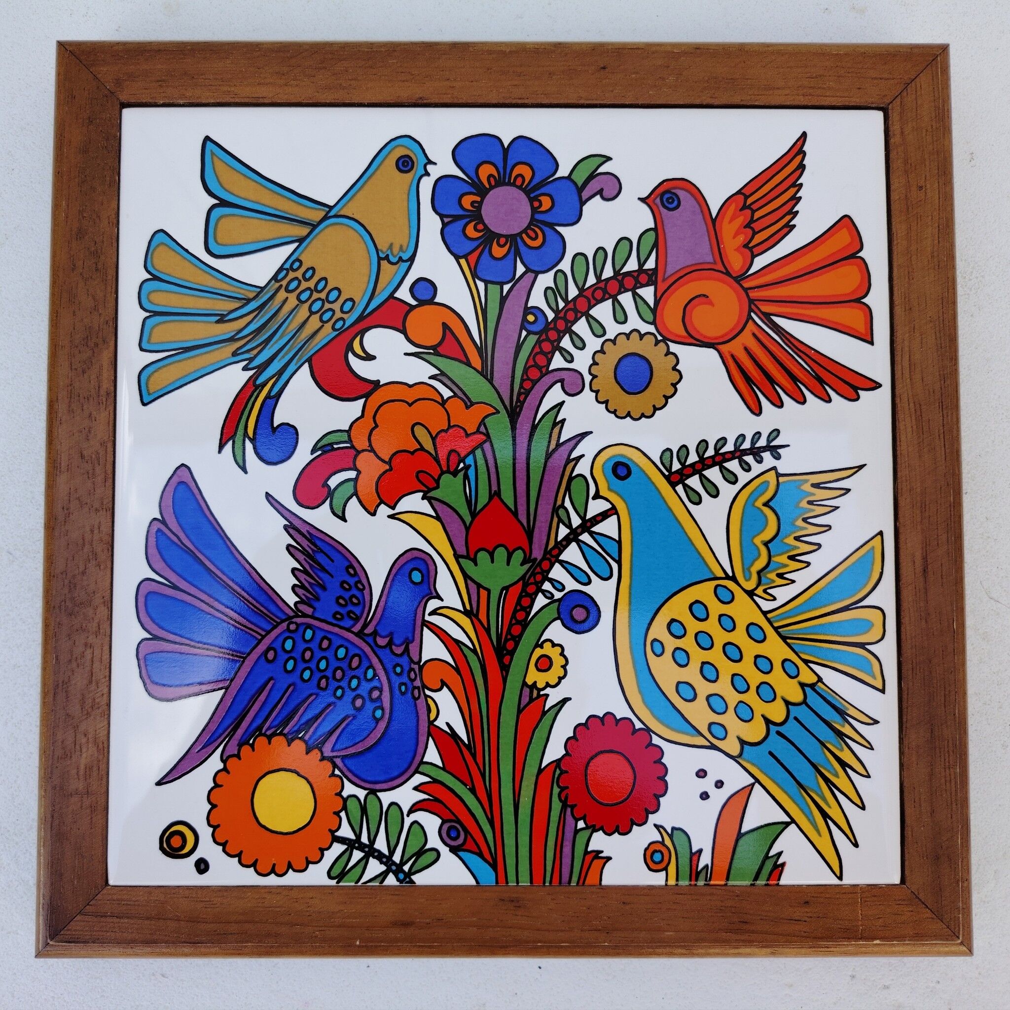 Villeroy & Boch porcelain trivet, Acapulco