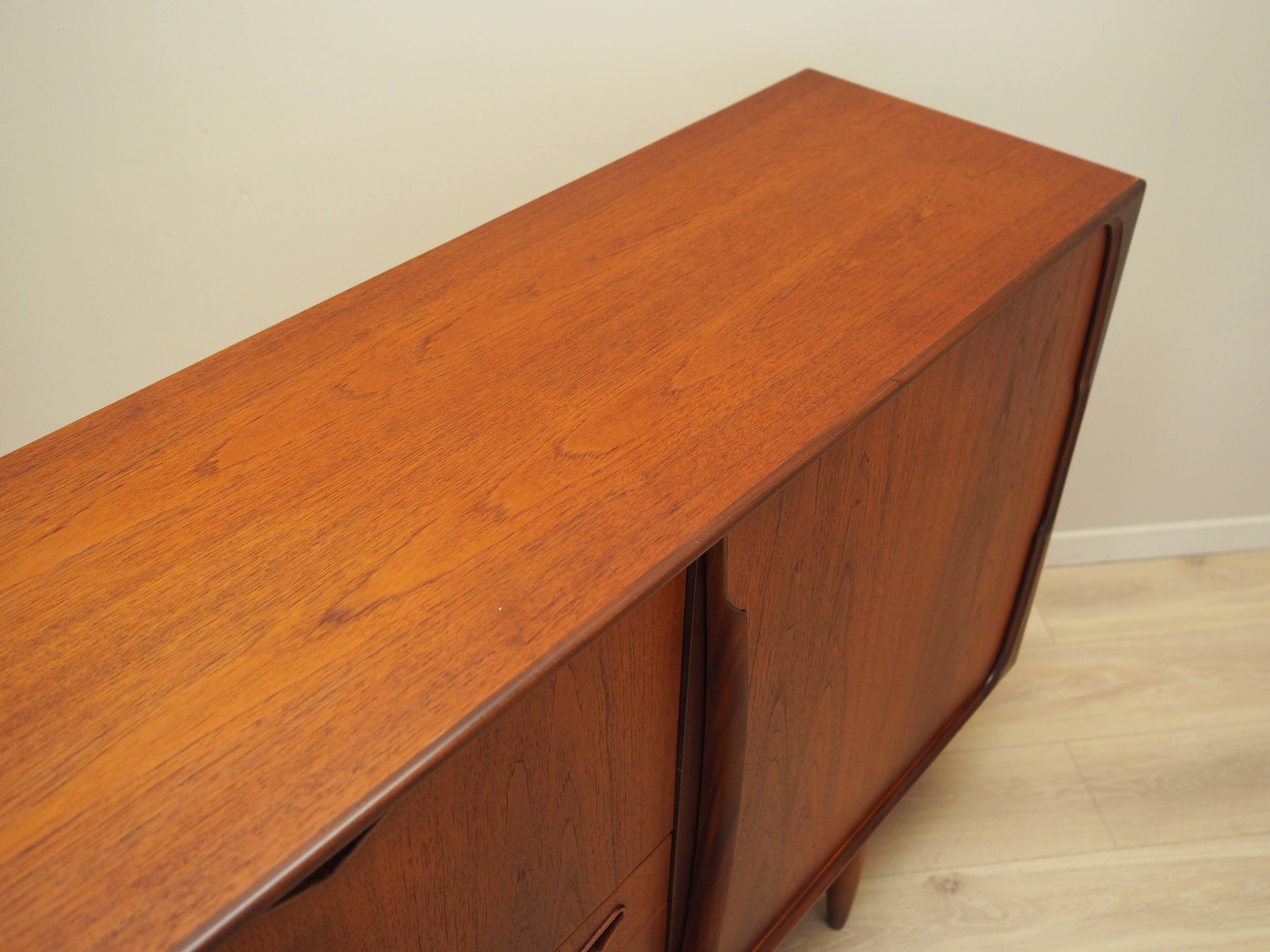 Teak sideboard, Danish design, 1970s, production: Denmark