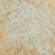 7x10 Vintage Turkish Rug, Orange Beige Floral Rug, Faded Wool Cotton Area Rug