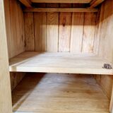 Meuble confiturier pin massif style Alpin
