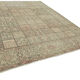 Handmade oriental 1980s 303 cm x 368 cm beige wool carpet
