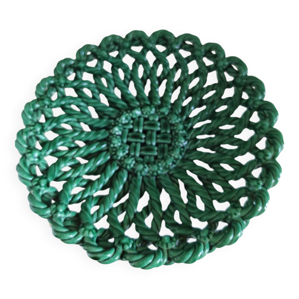 Corbeille céramique tressée Vallauris