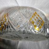 Bowl Crystal with gilding