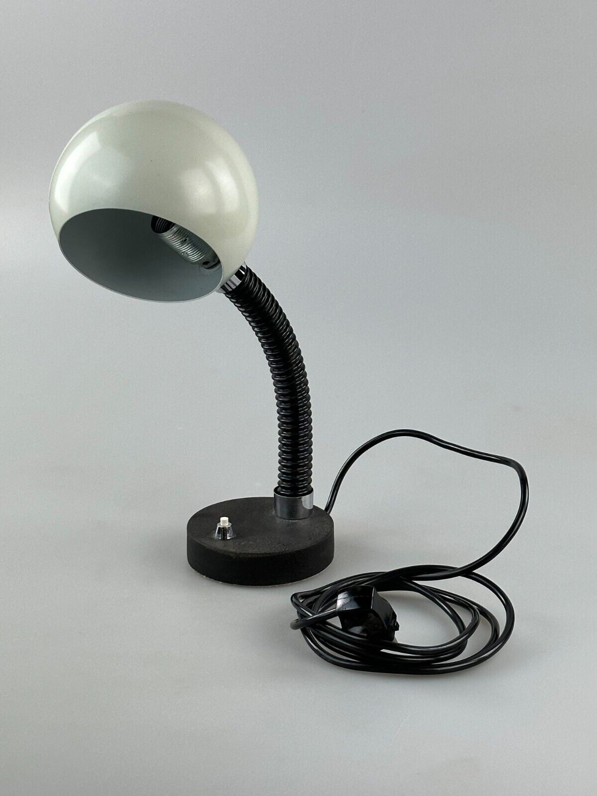 60s 70s table lamp Egon Hillebrand spherical lamp Space Age metal design