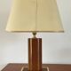 Lampe vintage en cuir de Robert Schuytener années 70