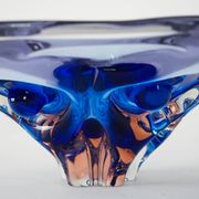 Cobalt bowl, Danish design, 1970s, made in Denmark