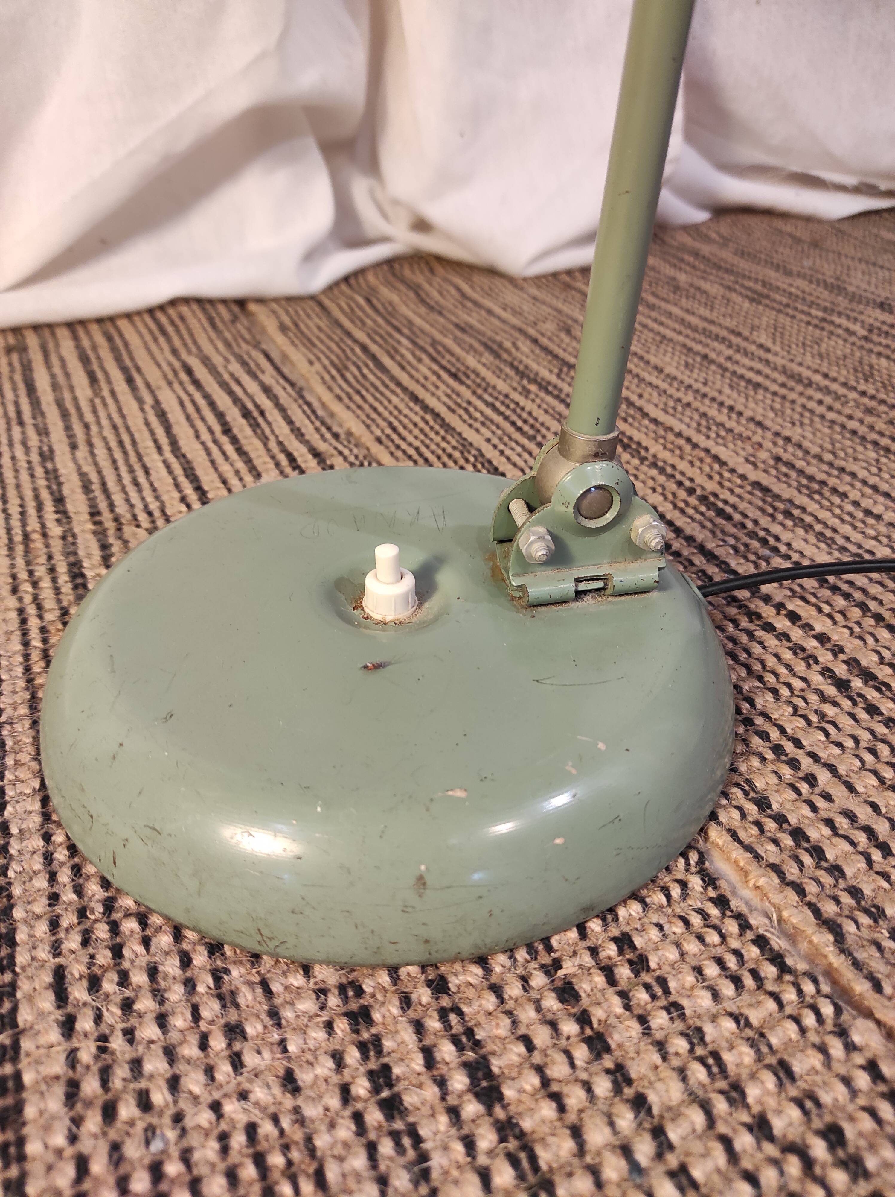 Desk lamp, articulated workshop lamp 1940